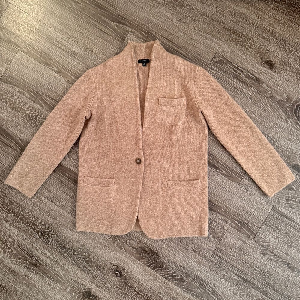 J. Crew Cocoon sweater-blazer